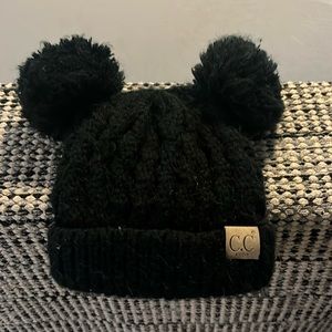 Kids CC beanie black great condition